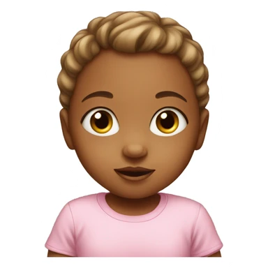 infant  girl sticker