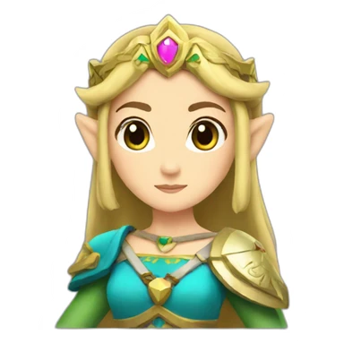Princess Zelda sticker