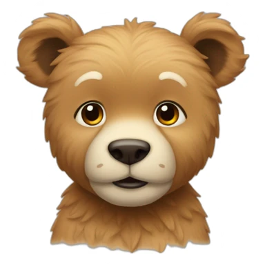 Ourson câlin sticker