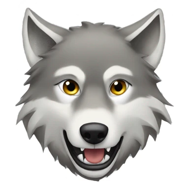 Wolf mophing into sigma  sticker