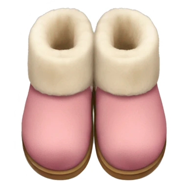 Ugg slippers realistic  sticker
