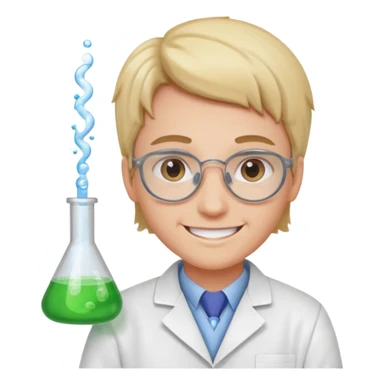 un chimist vesel sticker