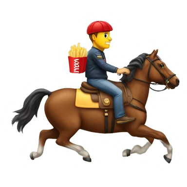 Riding with a Big Mac, this ain’t no fast food sticker