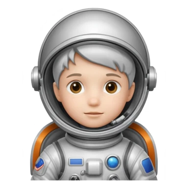 Space Suit Kid sticker