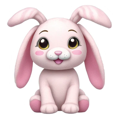 Jelly cat peppermint bunny sticker