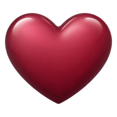 burgundy Valentine’s day sticker