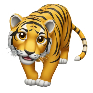 tigres animal sticker