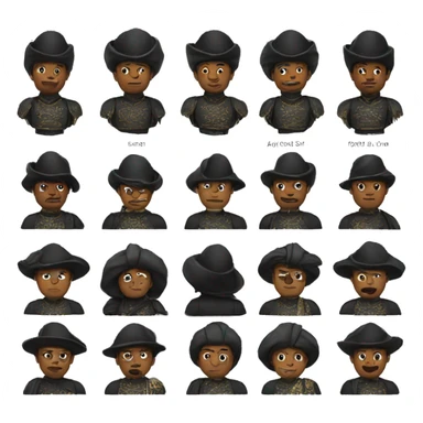 Black sir  + chinese sir sticker