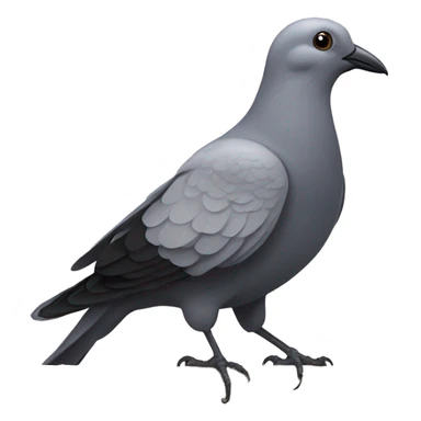 morning dove with a crow sticker