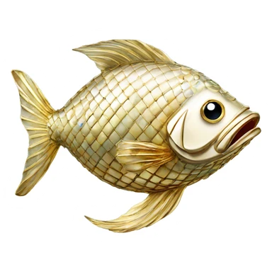Faberge fish sticker
