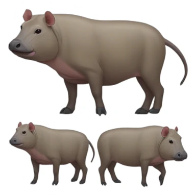 Sulawesi Babirusa sticker