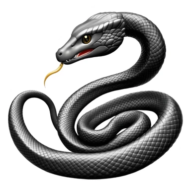 Faça o ouroboros a cobra comendo seu próprio rabo em preto e branco de forma bonita sticker
