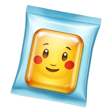 Gu gel packet sticker