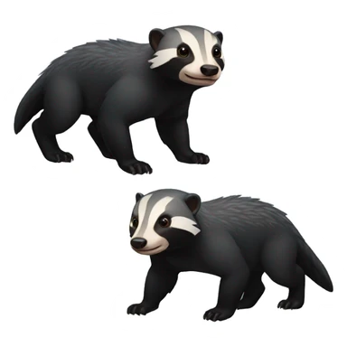 Honey badger sticker