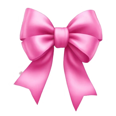 a coquette pink bow sticker