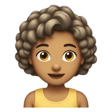 Morena pelo lacio sticker