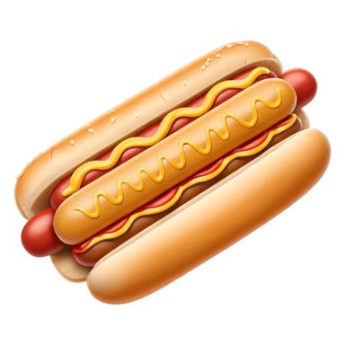 hotdog blue (#00A3E0) and red (#F9423A) sticker