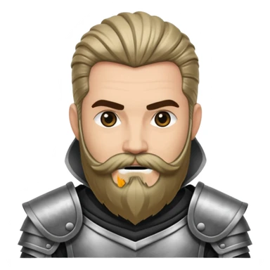 Enano dnd estilo blanco y negro dibujo sticker