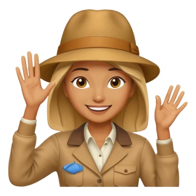 woman who make a DAB sticker