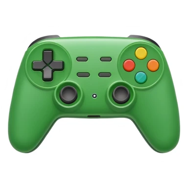 gaming console green sticker