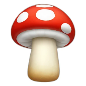 mario mushroom sticker