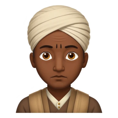 Indian man ugly  sticker