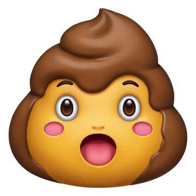 Poop sticker