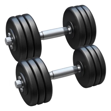 generate dumbbells with metal and leather inserts
 sticker