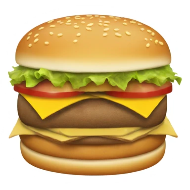 Special cheeseburger sticker
