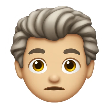 harry styles frowning sticker