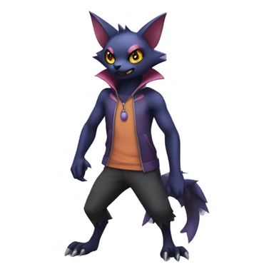 Noibat-Torracat-Zorua-Nargacuga full body sticker