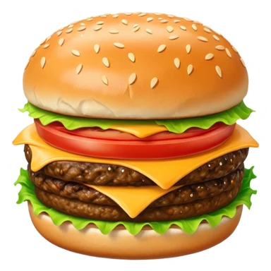 Beef Burger Food sticker