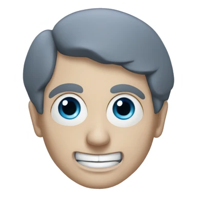 Blue eyes uncle fester sticker