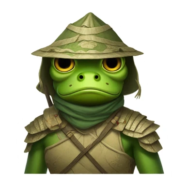 frog warrior from vietnam sticker