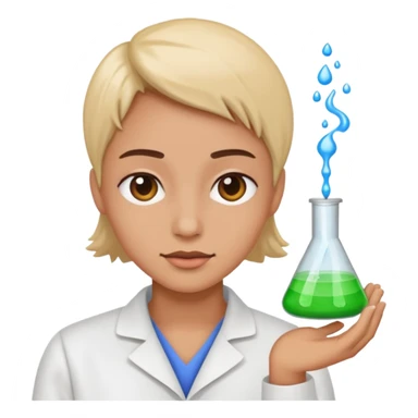 I want icon microscopy mix user sticker