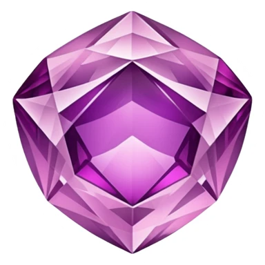 crystal pink gem amethyst sticker