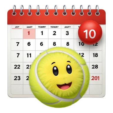 i want to write in emojis padel next week? i currently have this: 🏓🎾⏭️, but i need an emoji for week sticker