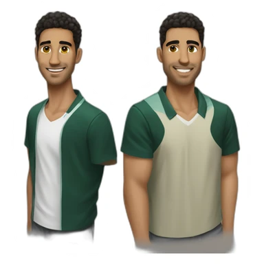 Hakim aiyech and hakimi sticker