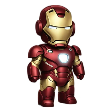 ironman in suit sticker