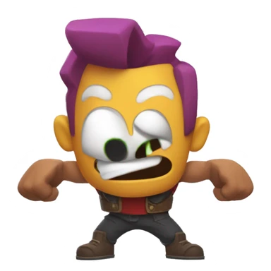 Dynamike from brawlstars sticker
