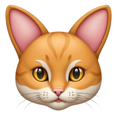 draw ears like a cat's sticker