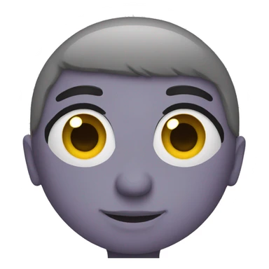 person with love eyes sticker