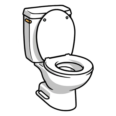 Toilet sticker