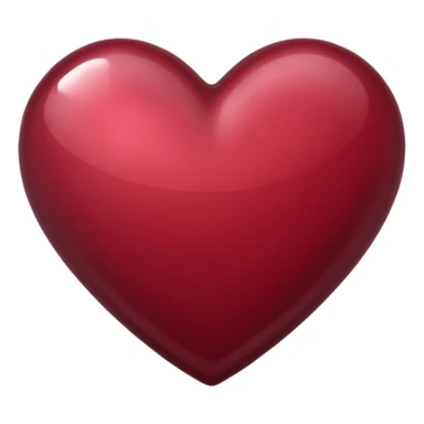 burgundy Valentine’s day sticker