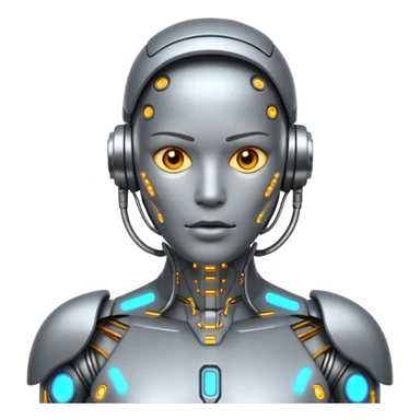 cyborg sticker