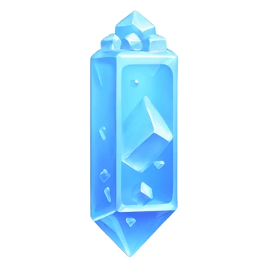 frozen ice cell sticker