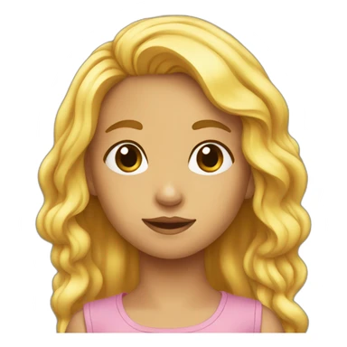 petite fille sticker