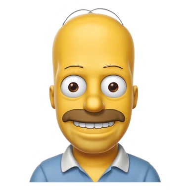 Homer simpson sticker