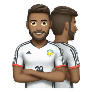 Toma mi foto de perfil y crea emojis sobre soccer sticker