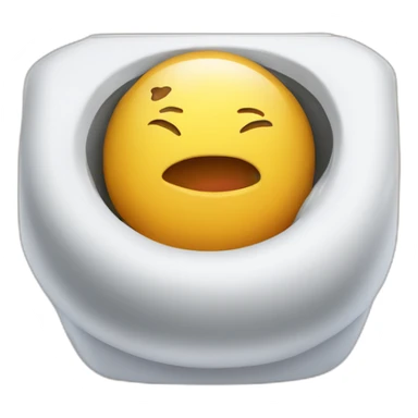 food sleep toilet health sticker